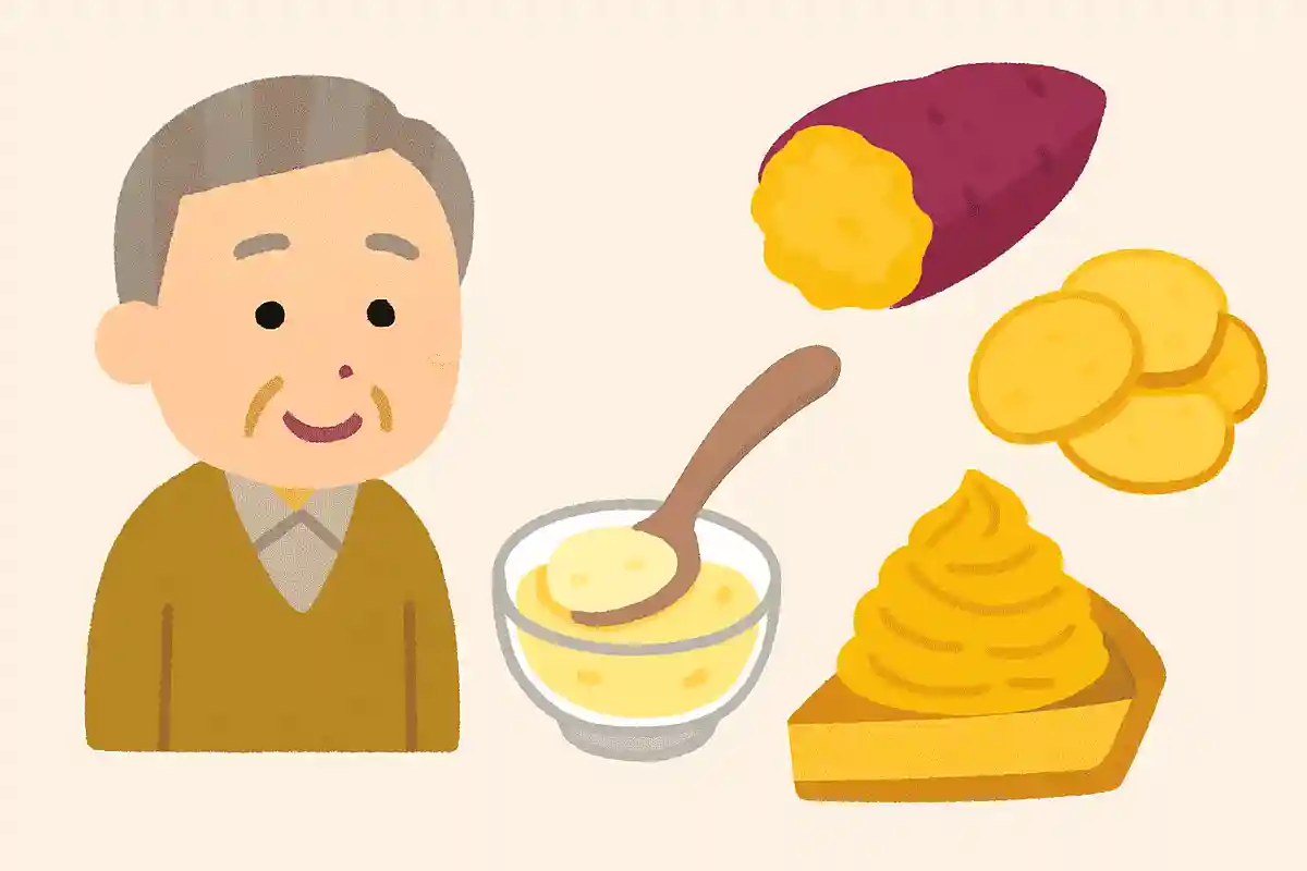 次の食品の中でさつまいもが原料として使われていないものはどれでしょうか。