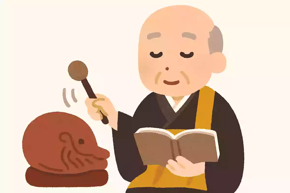 お経を読むときなど、お坊さんが木魚を叩く理由は何でしょうか?