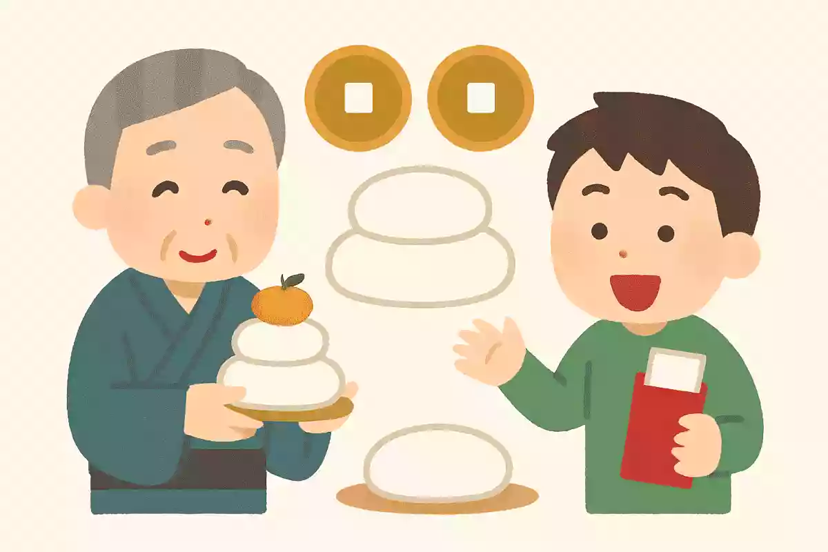 お年玉はお金ではなくもともとはおもちだった