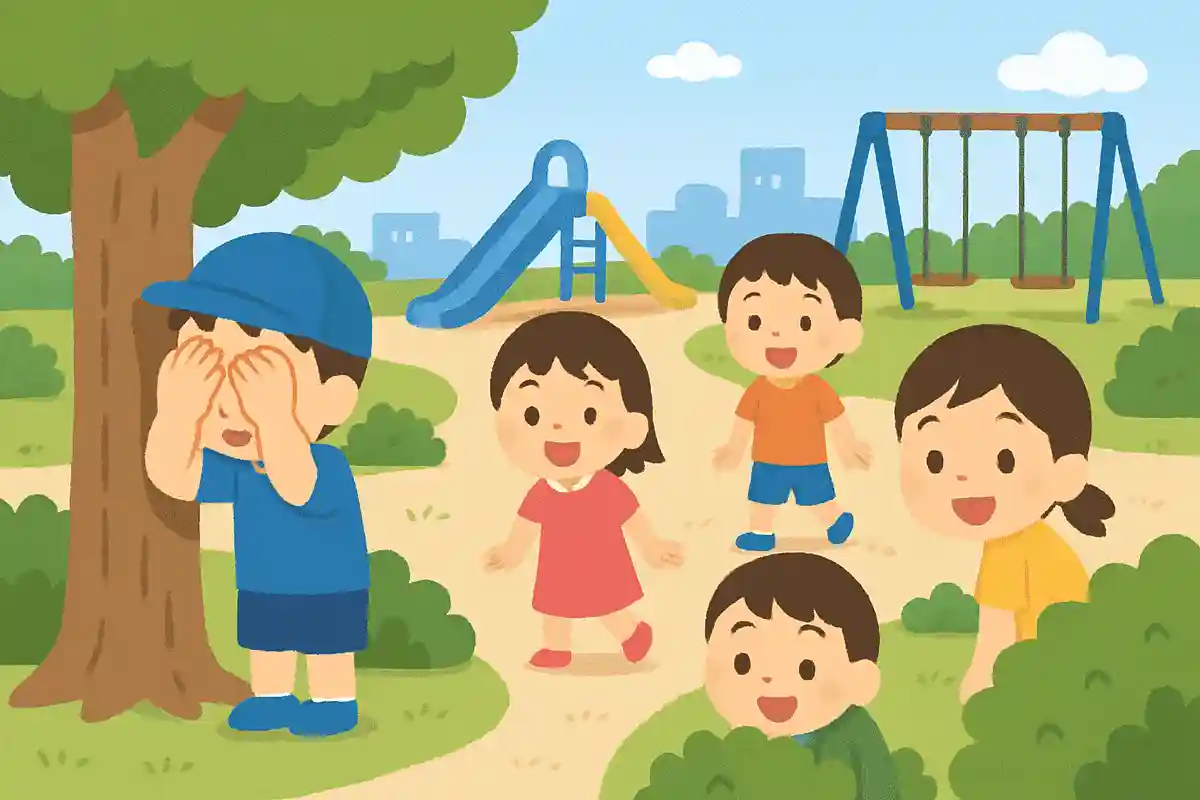 公園で子供が7人、かくれんぼをして遊んでいました。そのうち3人が見つかりました。あと何人みつければよいでしょうか?