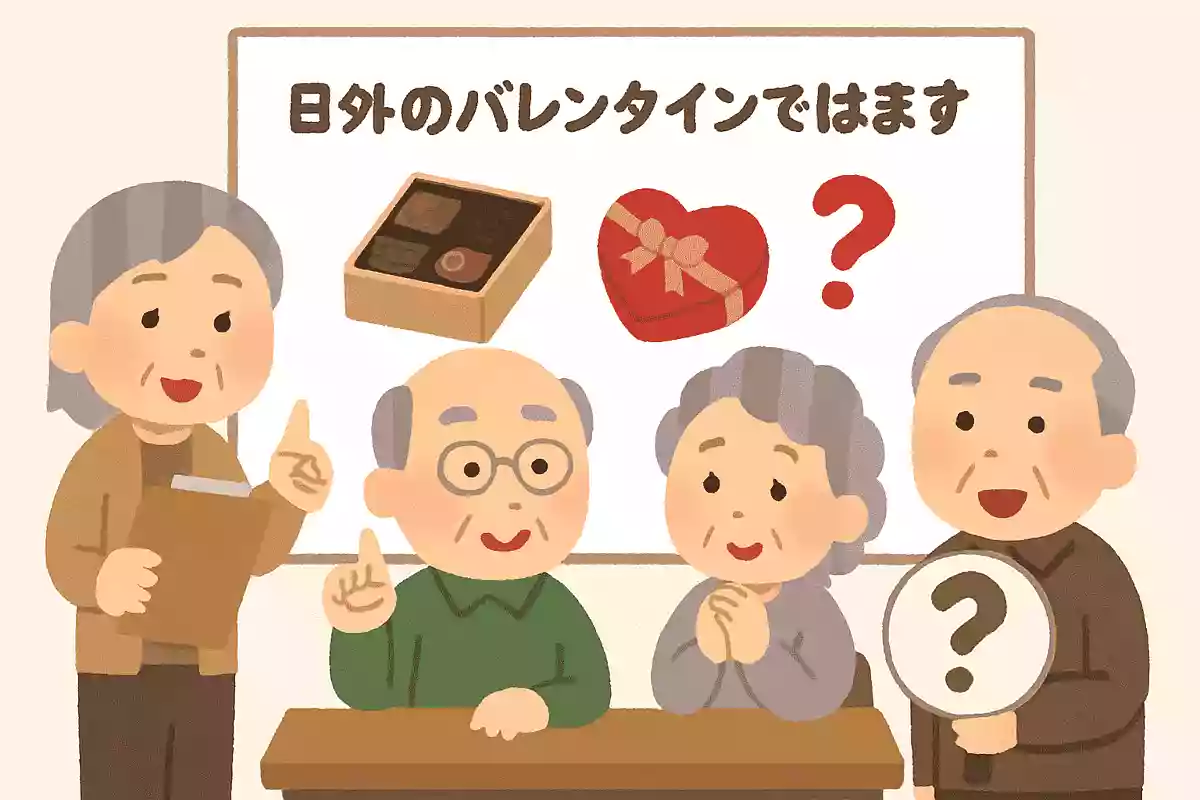 日本のバレンタインではチョコを贈りますが、海外では何を贈るでしょうか？