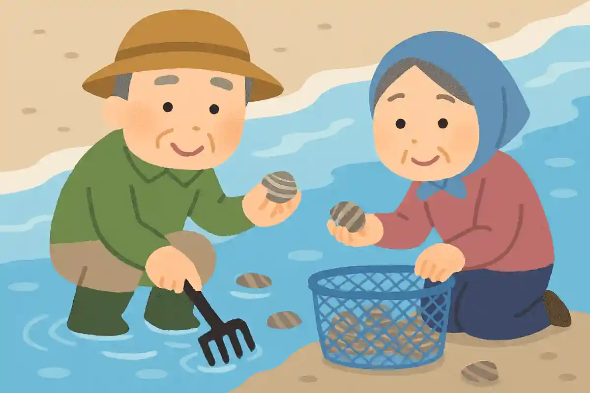 5月に人気の潮干狩りは何を取るものでしょうか?