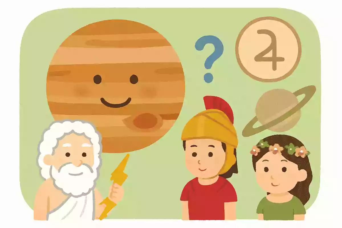 ジュピターの名前の由来となった神は？
