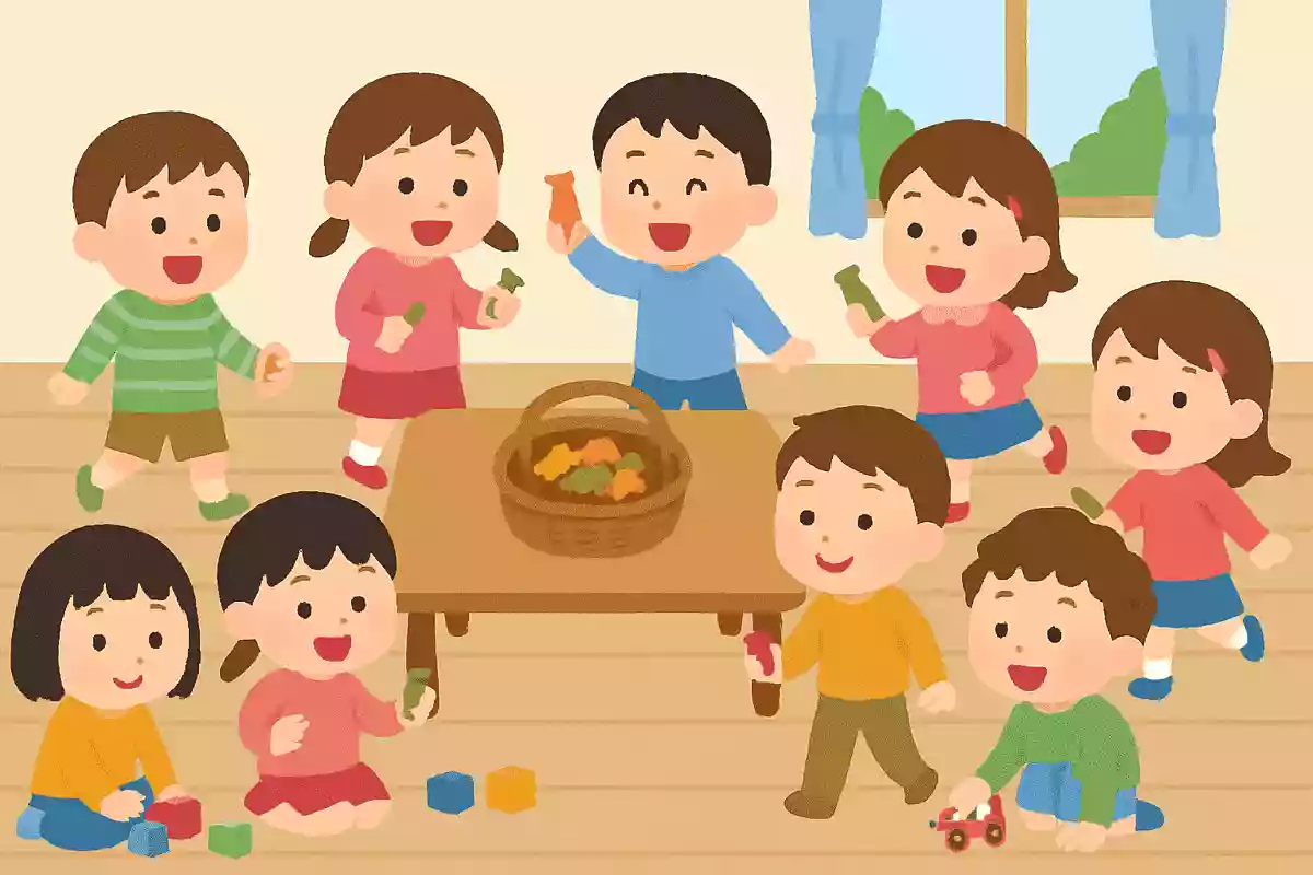 全員で8人のこども達が遊んでいる部屋があり、その部屋にはテーブルの上にカゴに入った8個のお菓子がありました。8人のこども達は帰る際に、1個ずつそのお菓子を順番に持って帰りました。全員が持ち帰りましたが、カゴの中にはお菓子が1個入っています。なぜでしょうか？