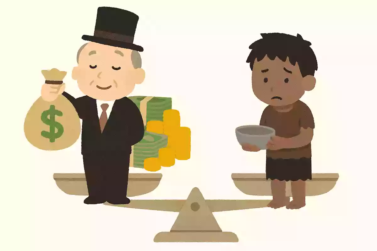 世界のなかで、すごくお金持ちな人とすごく貧乏な人にはどれくらいの差があるでしょうか