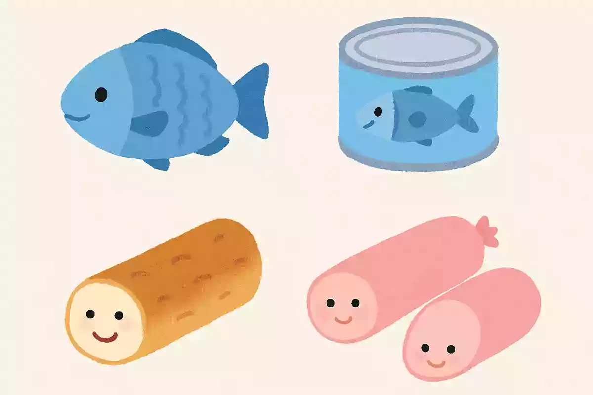 次のなかで、さかなから作られているのはどれでしょうか?