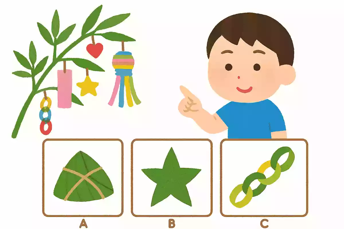 笹の葉を使って作れるのは次のうちどれでしょうか？