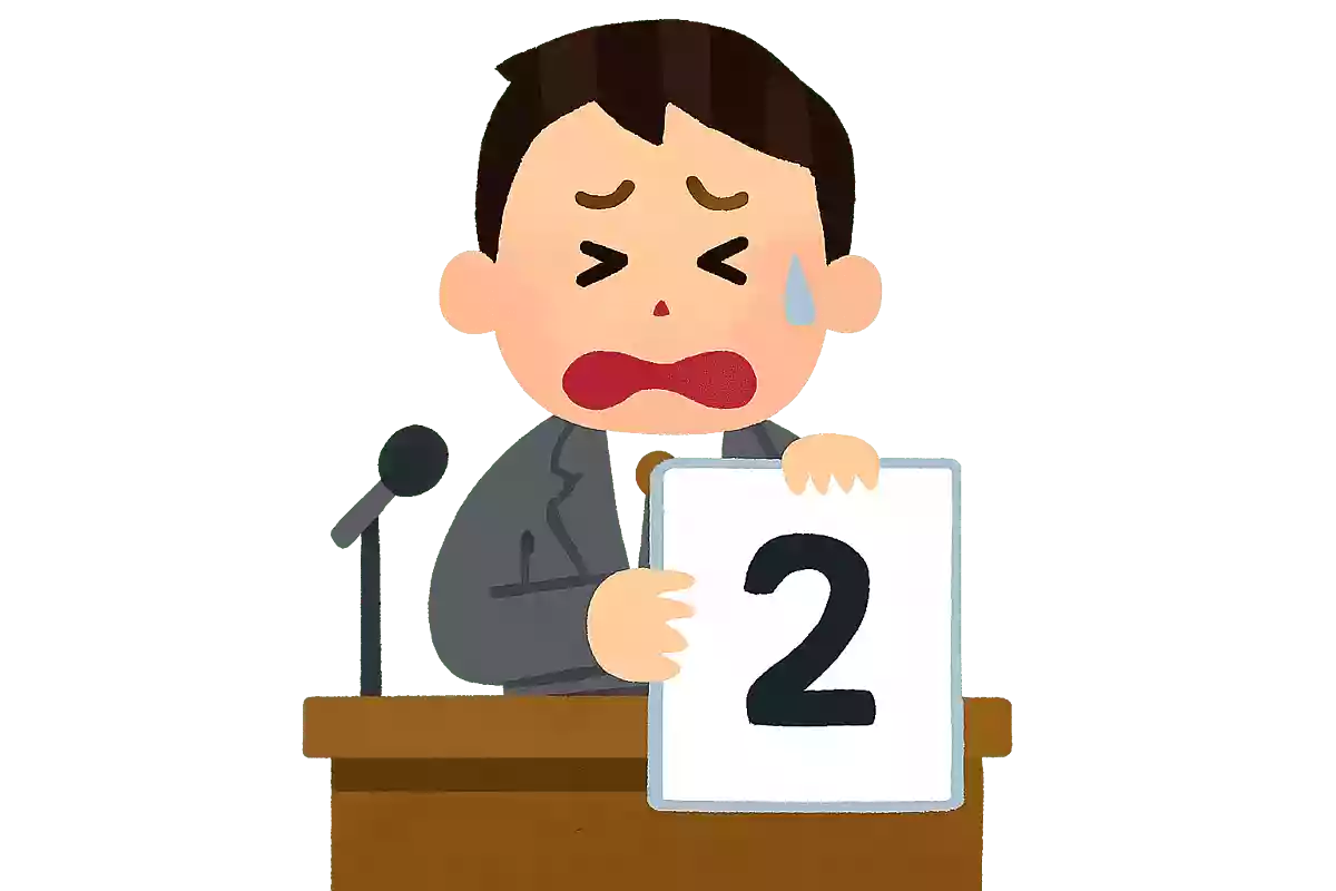 テストでの最低点数を言う