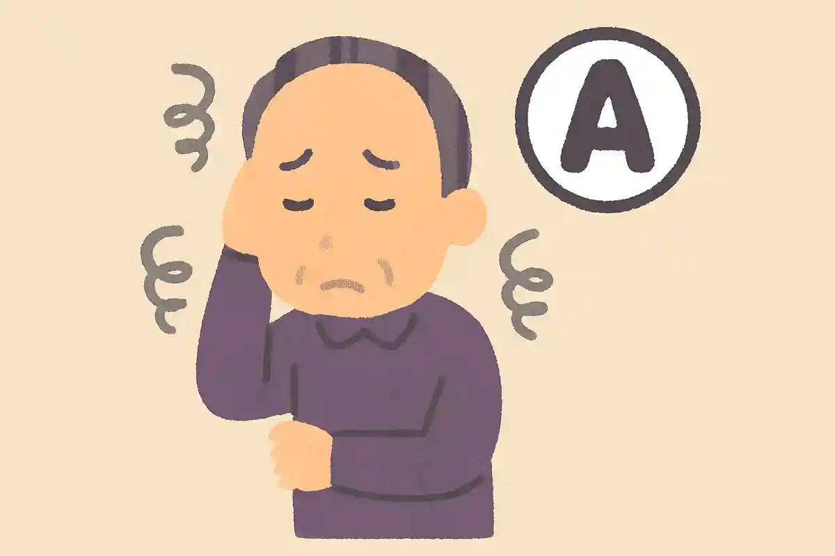 一般的に、ストレスを感じやすい血液型はどれでしょうか？