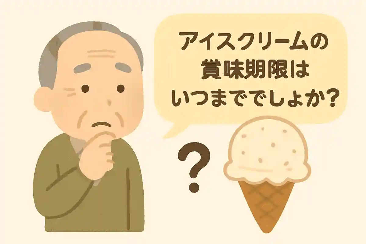 アイスクリームの賞味期限はいつまででしょうか？