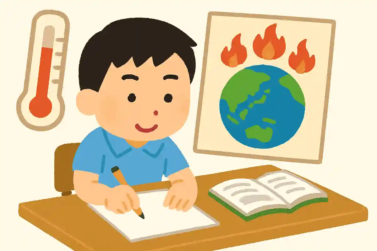 地球温暖化の調査