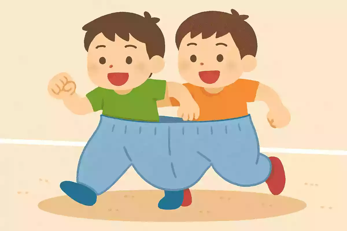 デカパン二人三脚