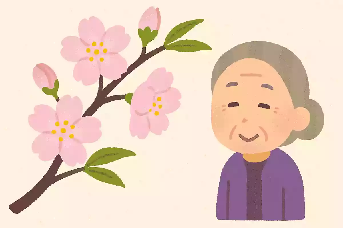白桃や 莟うるめる 枝の反り