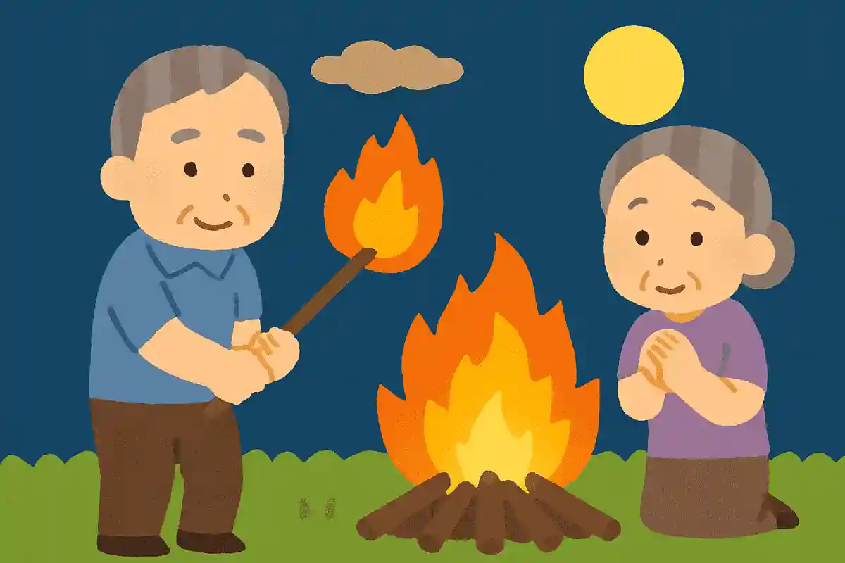 8月16日に先祖を送り返すときに燃やす火を何というのでしょうか？