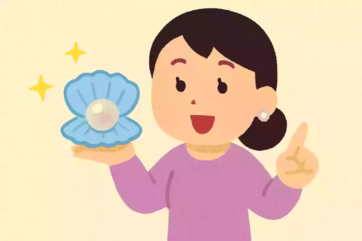 6月の誕生石は真珠