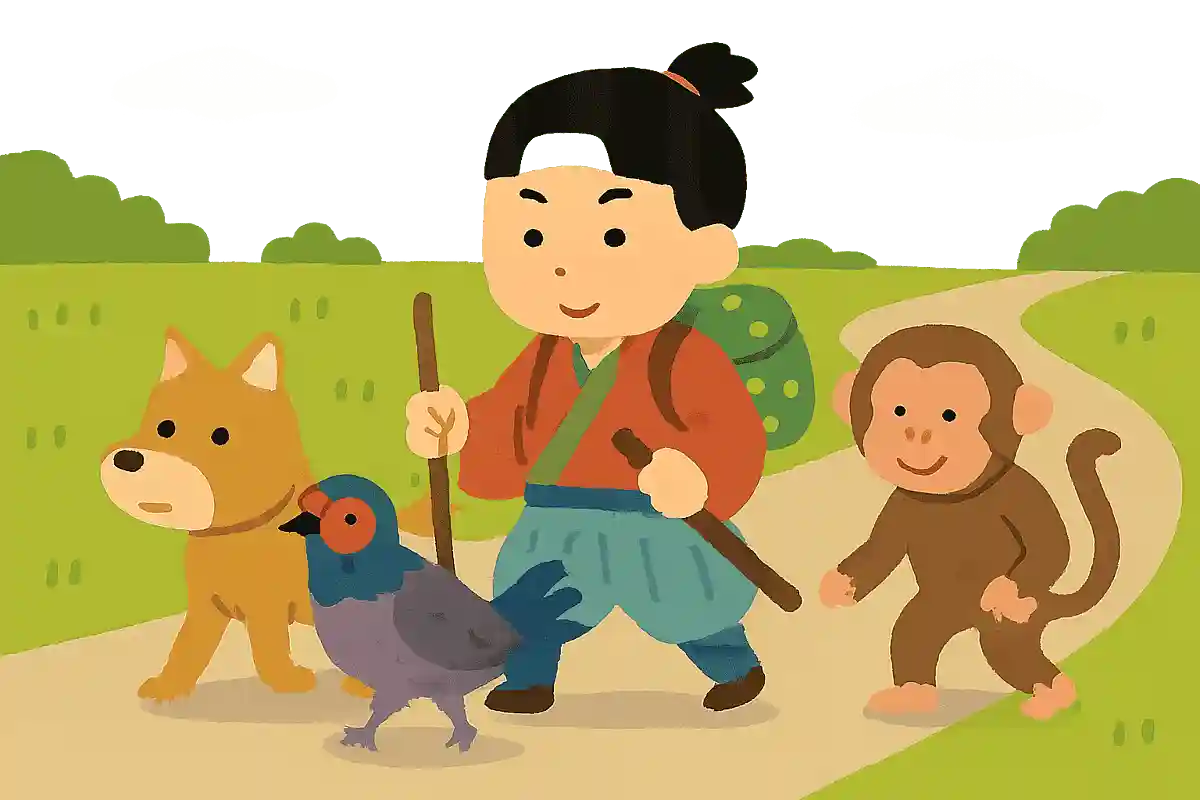 イヌ、キジ、サルを連れて鬼退治に出かけた桃太郎。桃太郎が最初に出会ったのは誰でしょうか?