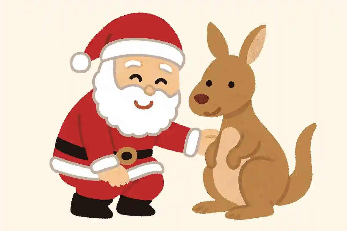 オーストラリアのサンタクロースの相棒はなんでしょう？