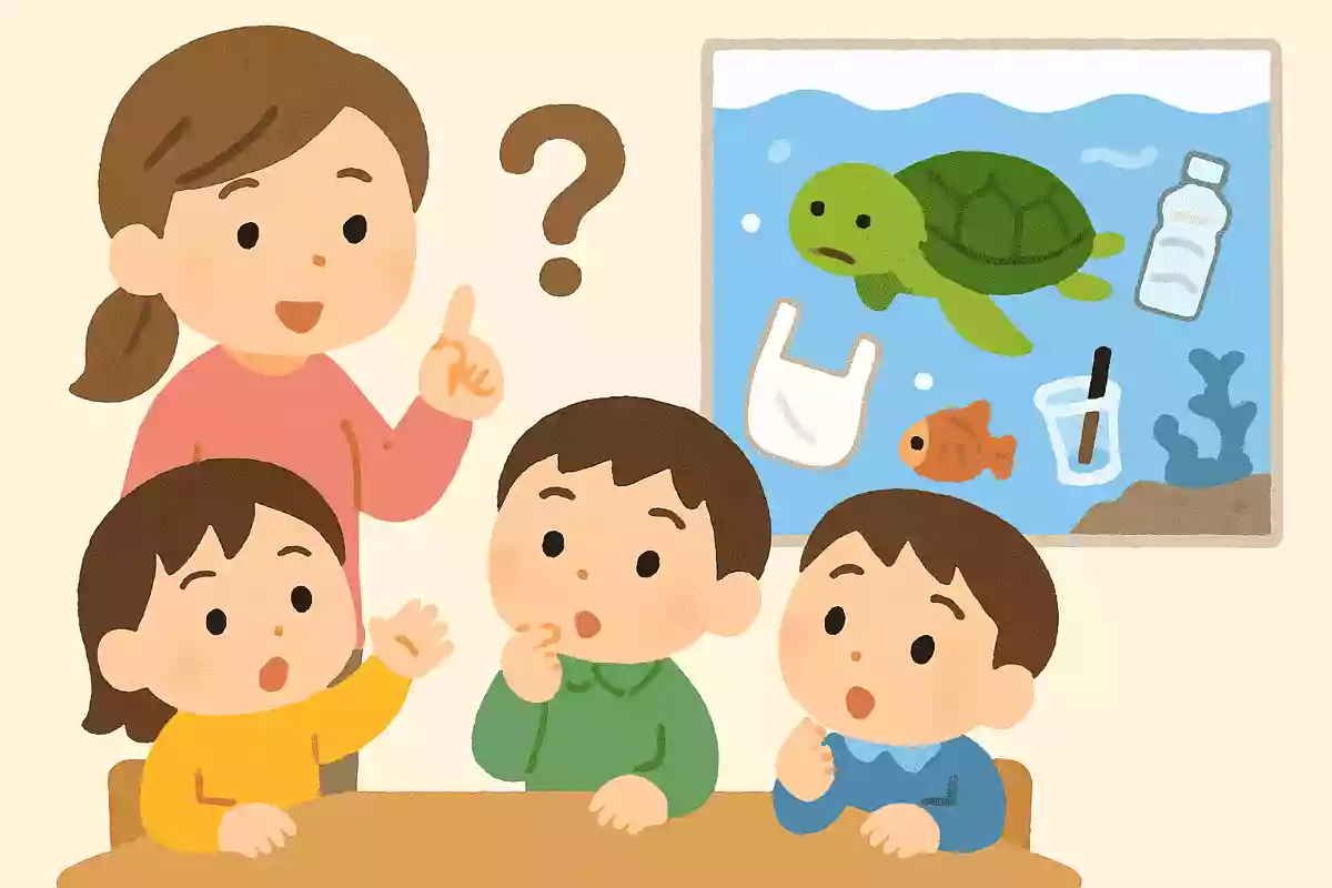 海を守るためにプラスチックを減らそうとしています。なぜでしょうか