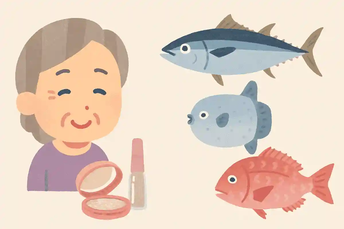 化粧品のラメやパールの原材料になっている魚はどれ?