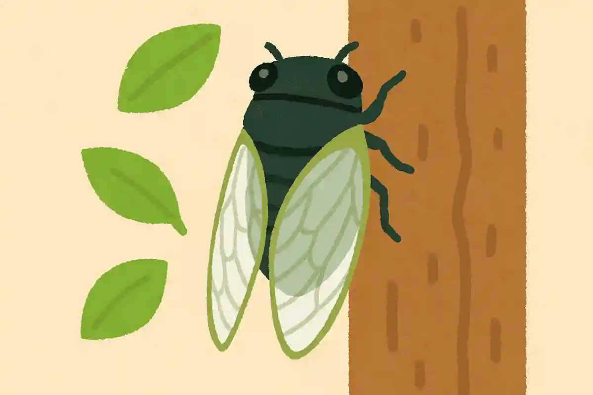 ミンミンゼミ（ミンミン蟬）