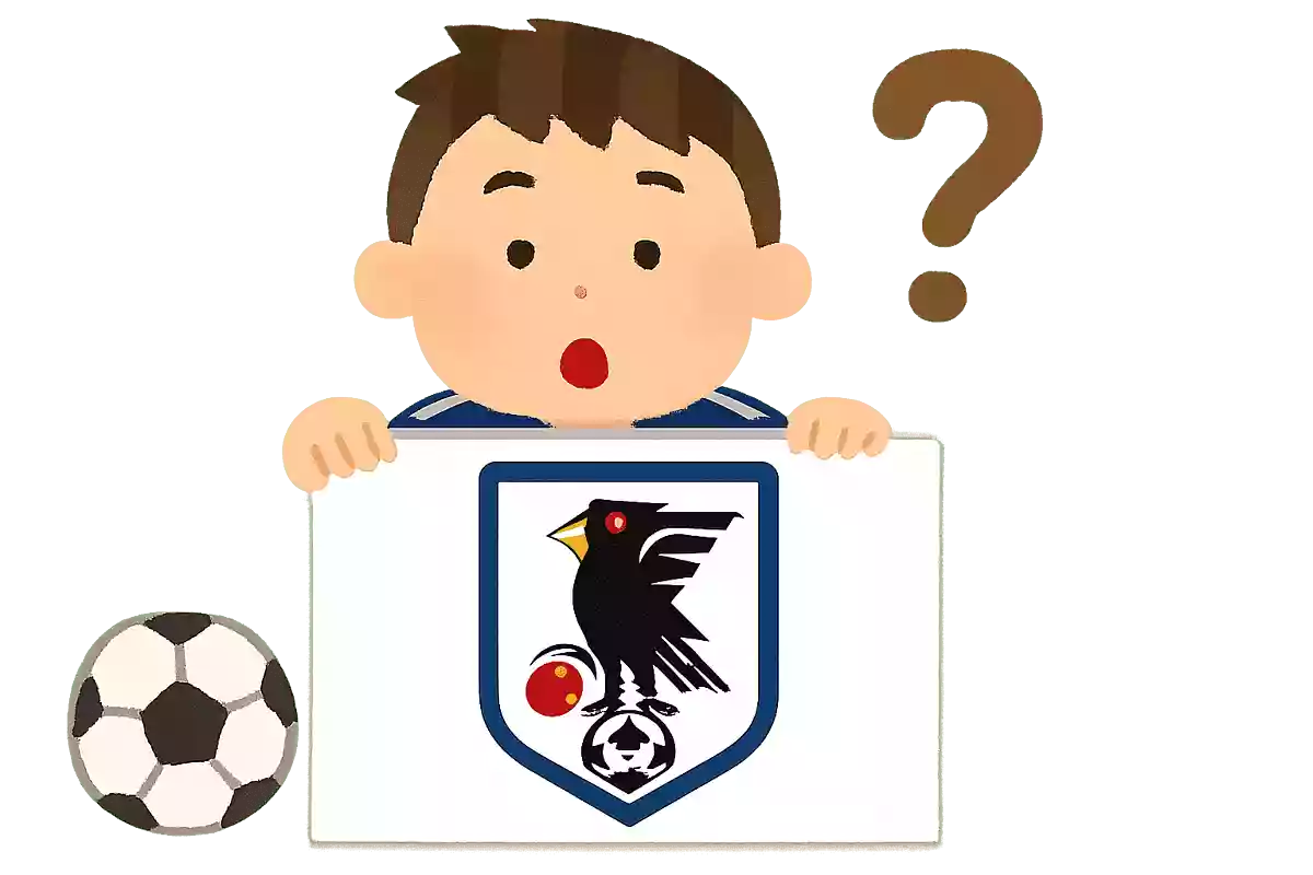 サッカー日本代表のエンブレムになっている鳥は?