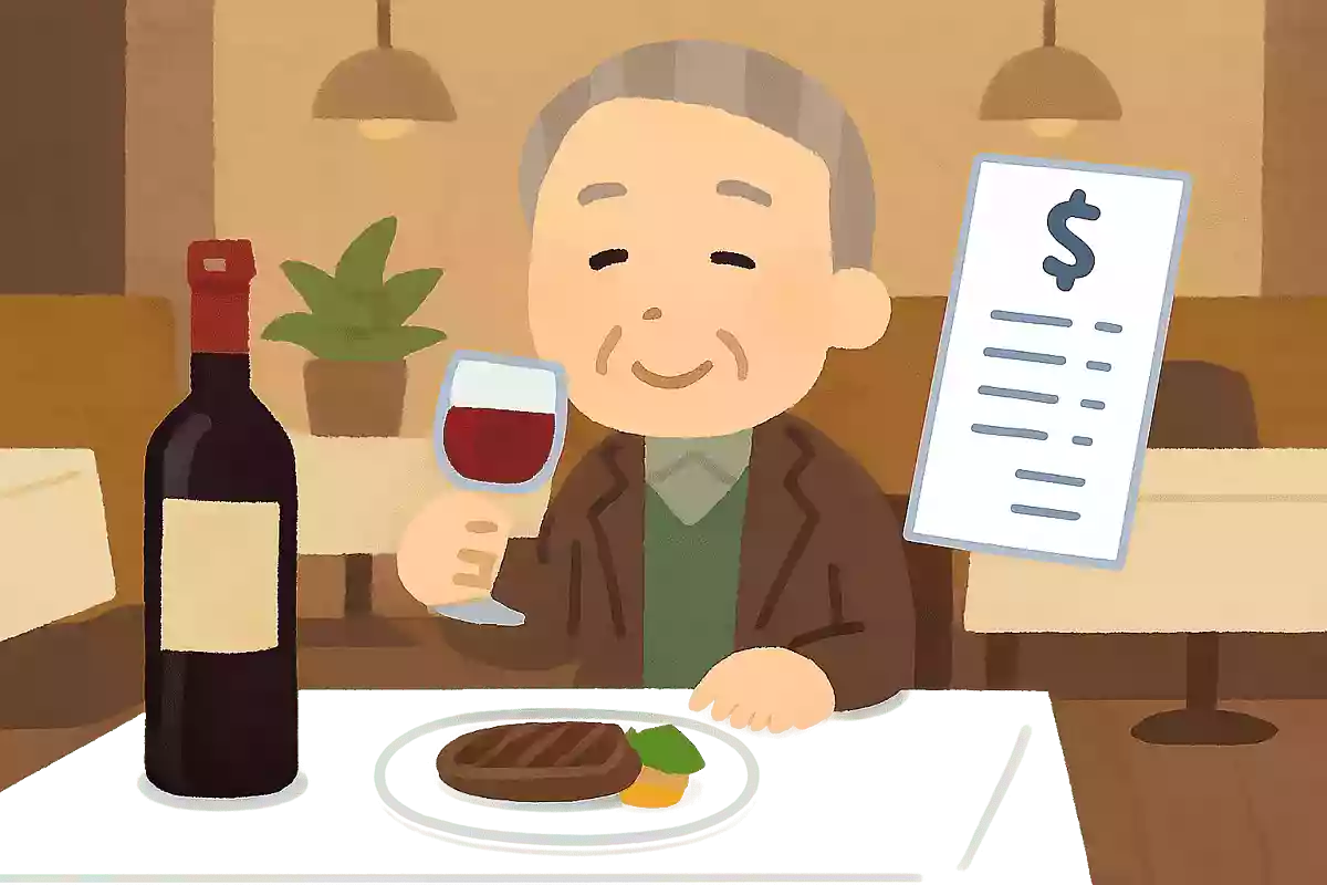 レストランで高級な1本1000万円するワインを飲みました。しかし、会計のときはワインの値段が「1万円」になっていました。なぜでしょうか?