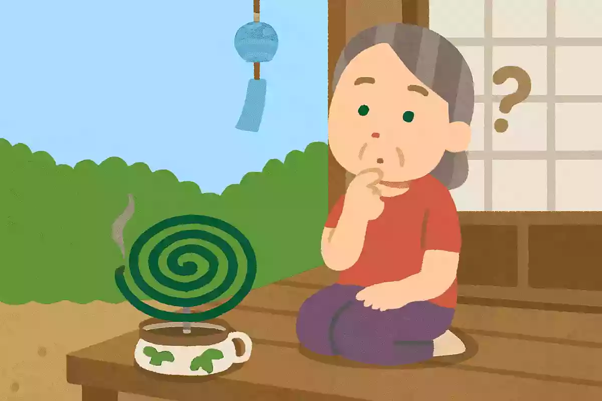 蚊取り線香が渦巻き型なのはどうして?