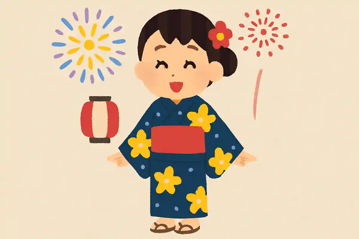 夏祭りや花火のときなどに着る日本の伝統的な服は？