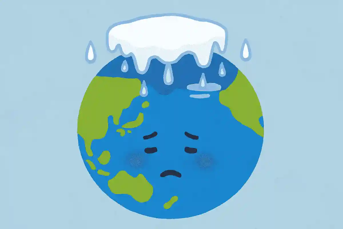 北極のが溶けても水位は上がらない