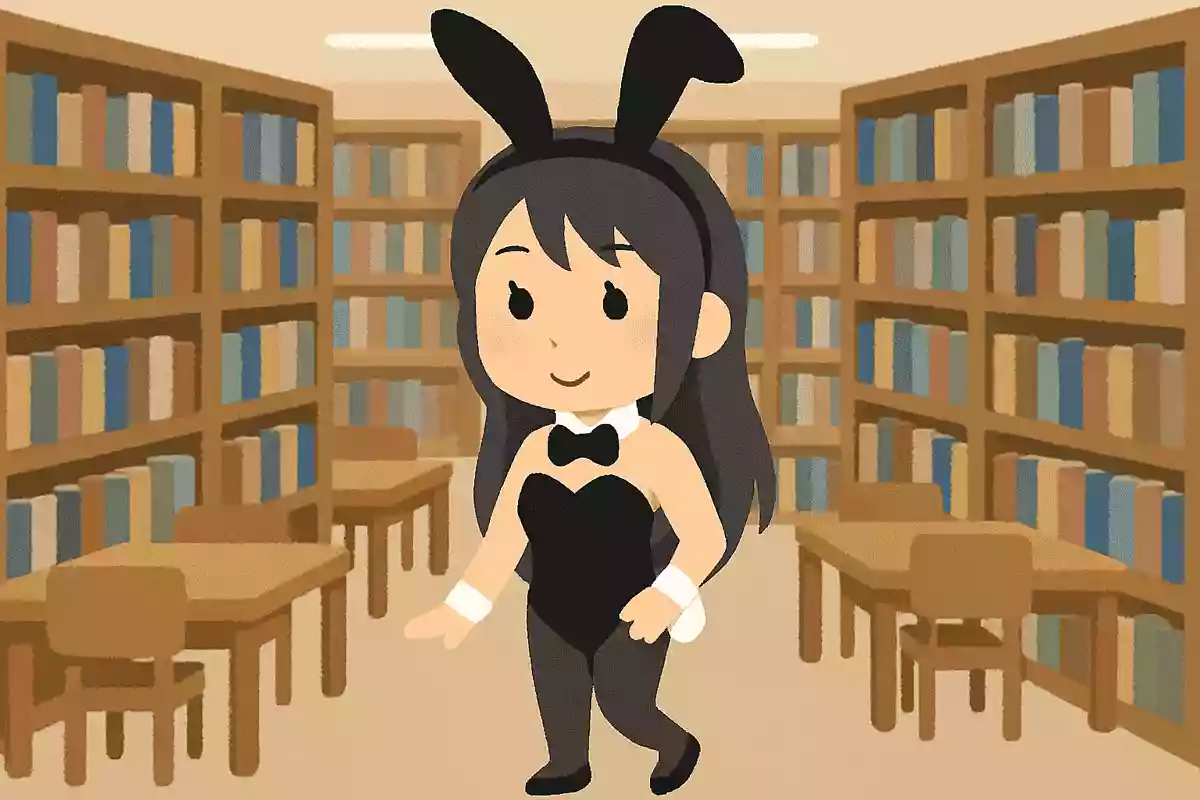 『青春ブタ野郎』シリーズで桜島麻衣が図書館でしていたコスプレは何?