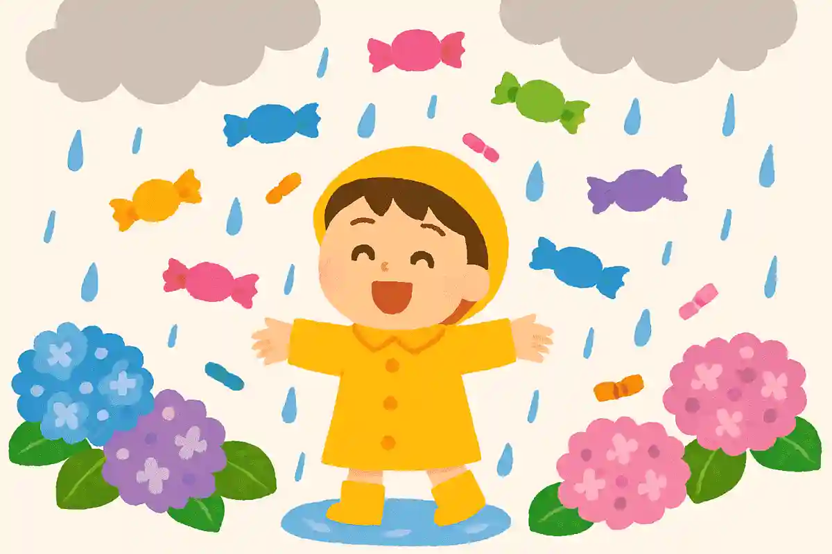 そらからふってくるおかしはなーんだ?