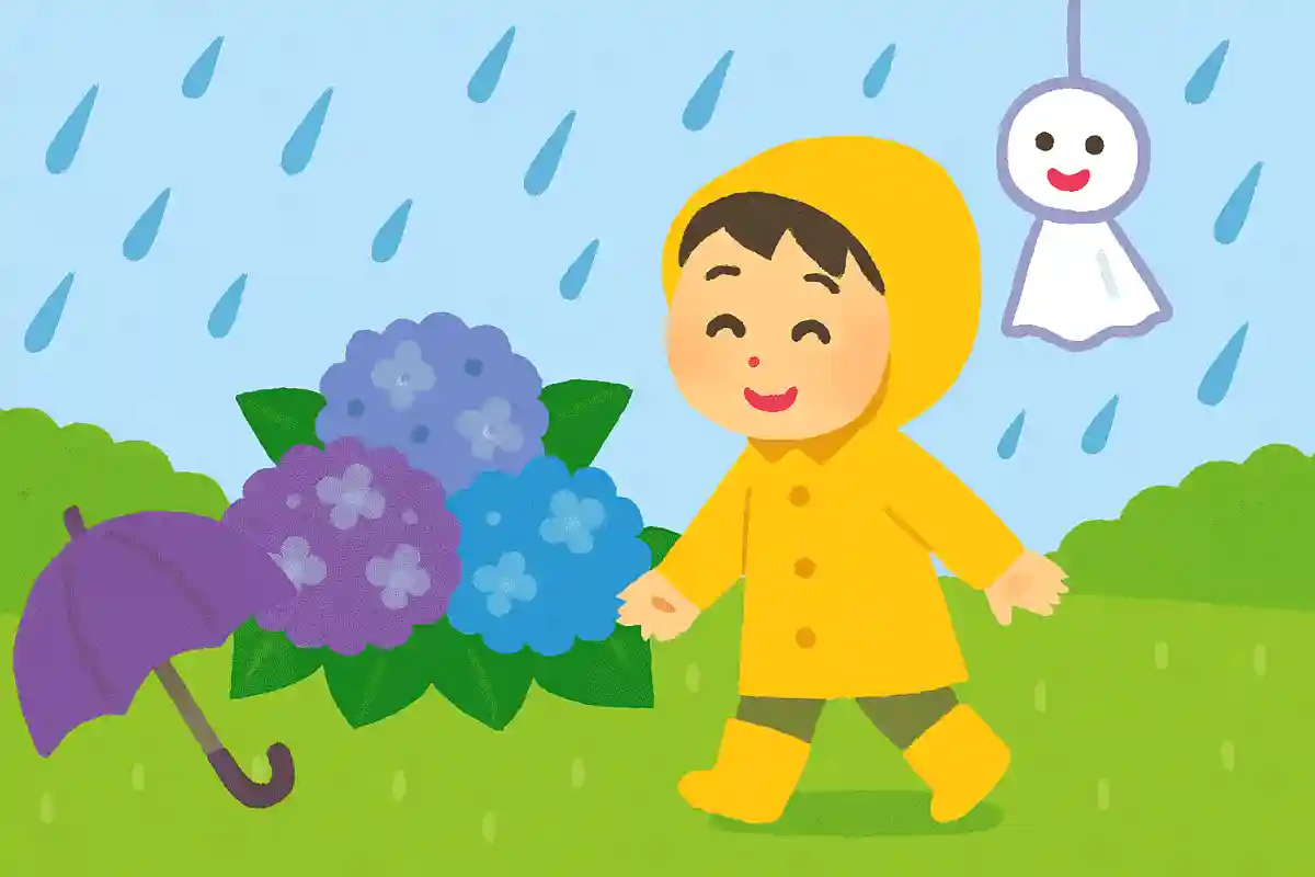 梅雨の始まりと終わりを知らせる花はどれでしょう？
