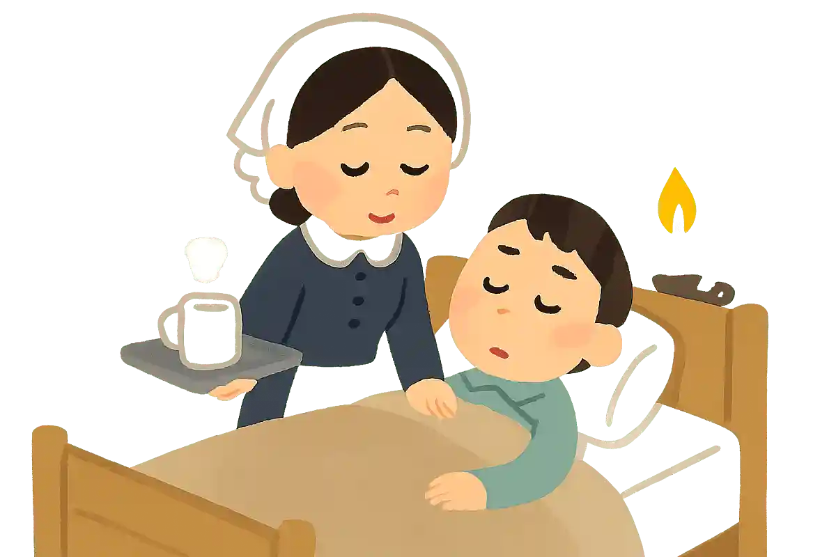 ナイチンゲールが看護師として働いたのはわずか2年間