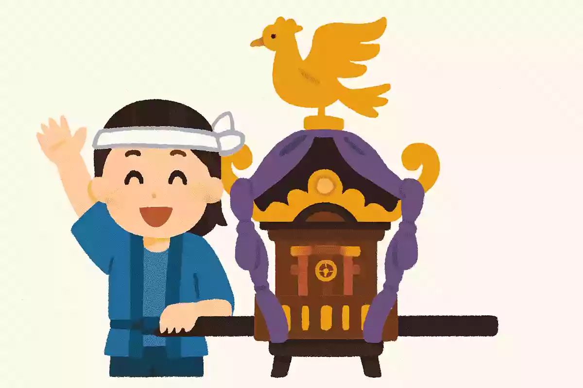 神輿の上に飾る鳥の名前は何でしょうか?
