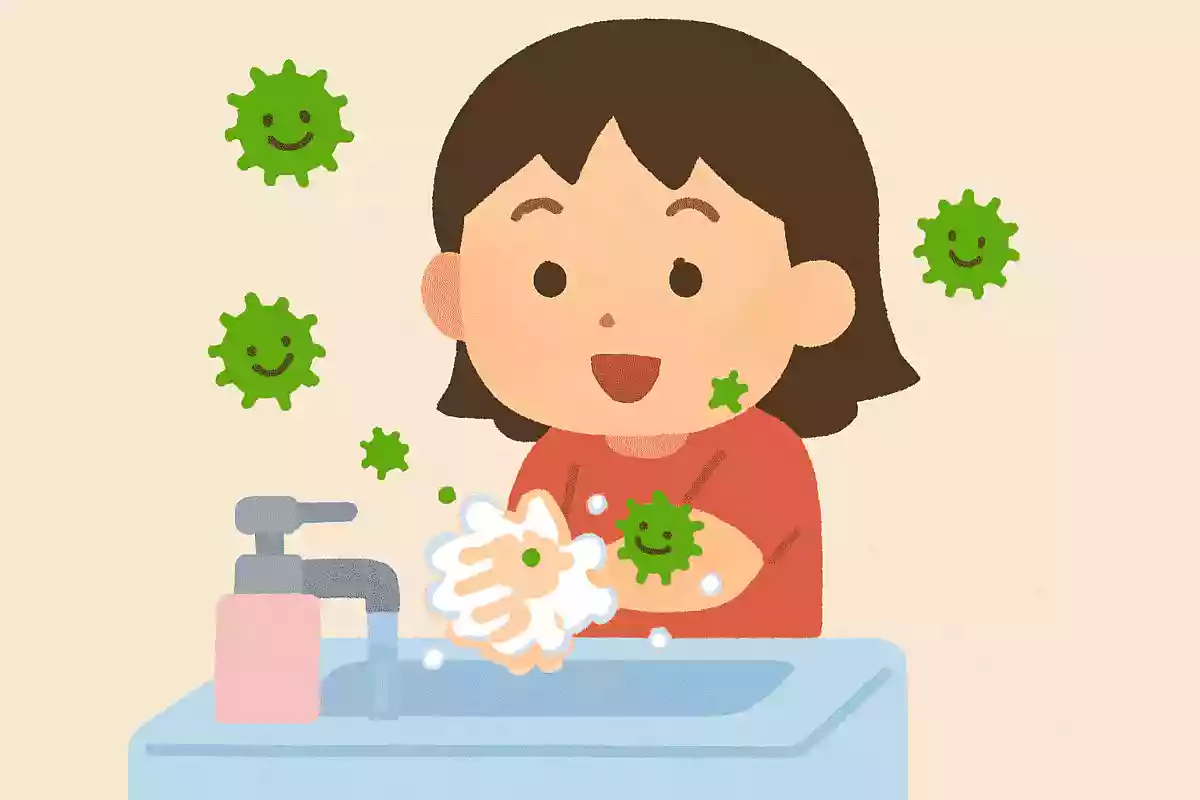 バイキンをしっかり落とすには、何秒くらい手を洗うのが理想的?