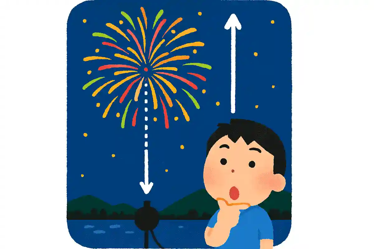花火大会で打ち上げる大きな花火は、10号のものでどれくらいの高さまで打ち上げているでしょうか？