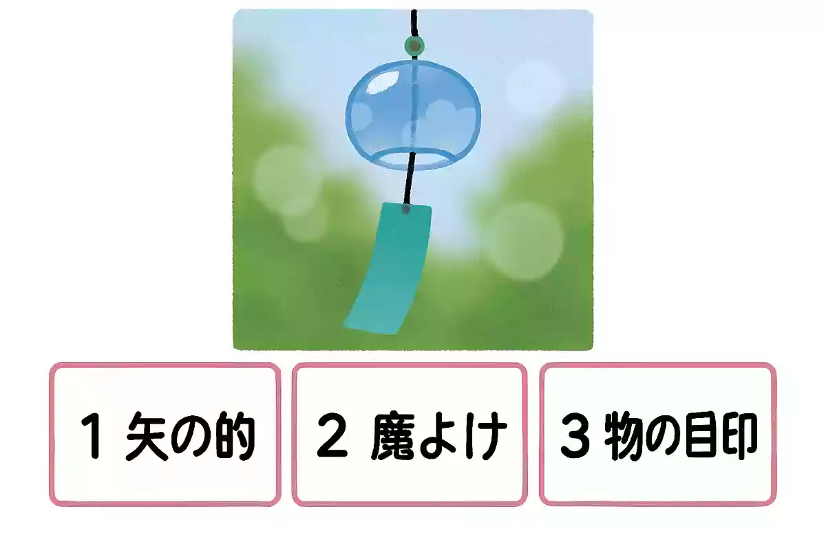 夏の風物詩「風鈴」は、もともと何のための道具だった?