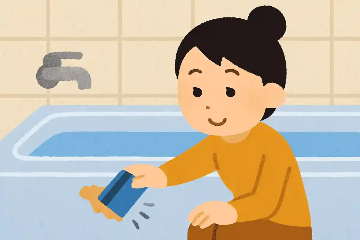 湯アカや水アカはクレジットカードでこするととれる