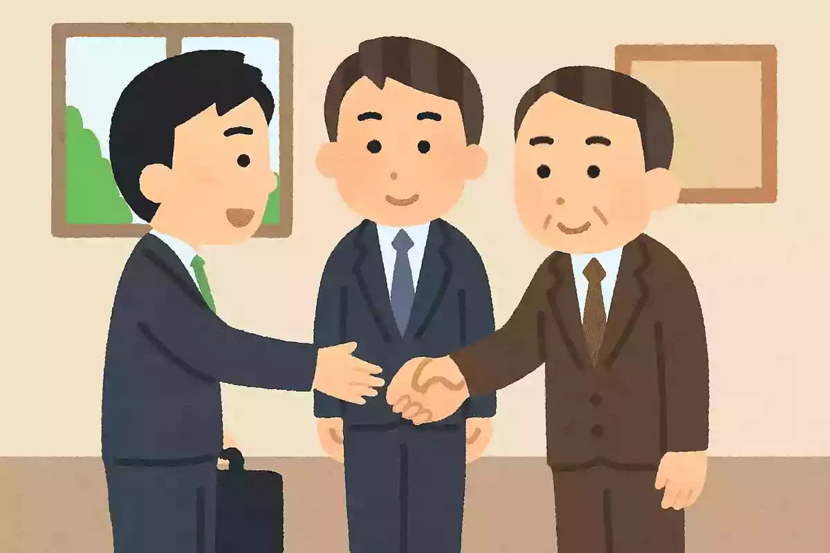 担当顧客に自身の上司を会わせるとき、どの順番で紹介するのが正しいでしょう?