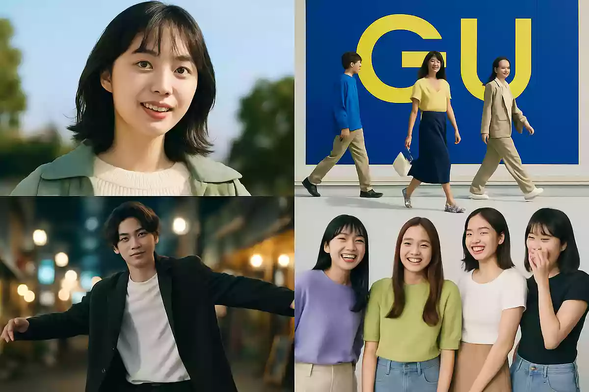 GUのCMまとめ。トレンドを押さえたキャストや演出が魅力