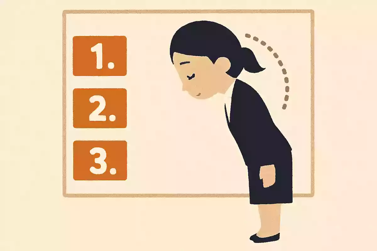 「最敬礼」を意味するお辞儀の角度は?