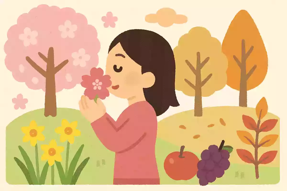 春の花の香りを楽しんでいる間は、誰も秋の果実を味わうことはできない。サミュエル・ジョンソン