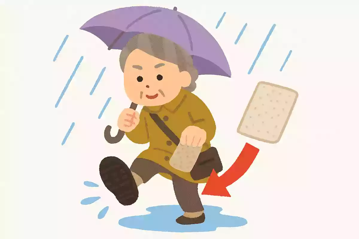 雨の日に靴裏に貼ると滑りにくくなる、身近なアイテムは何でしょうか?