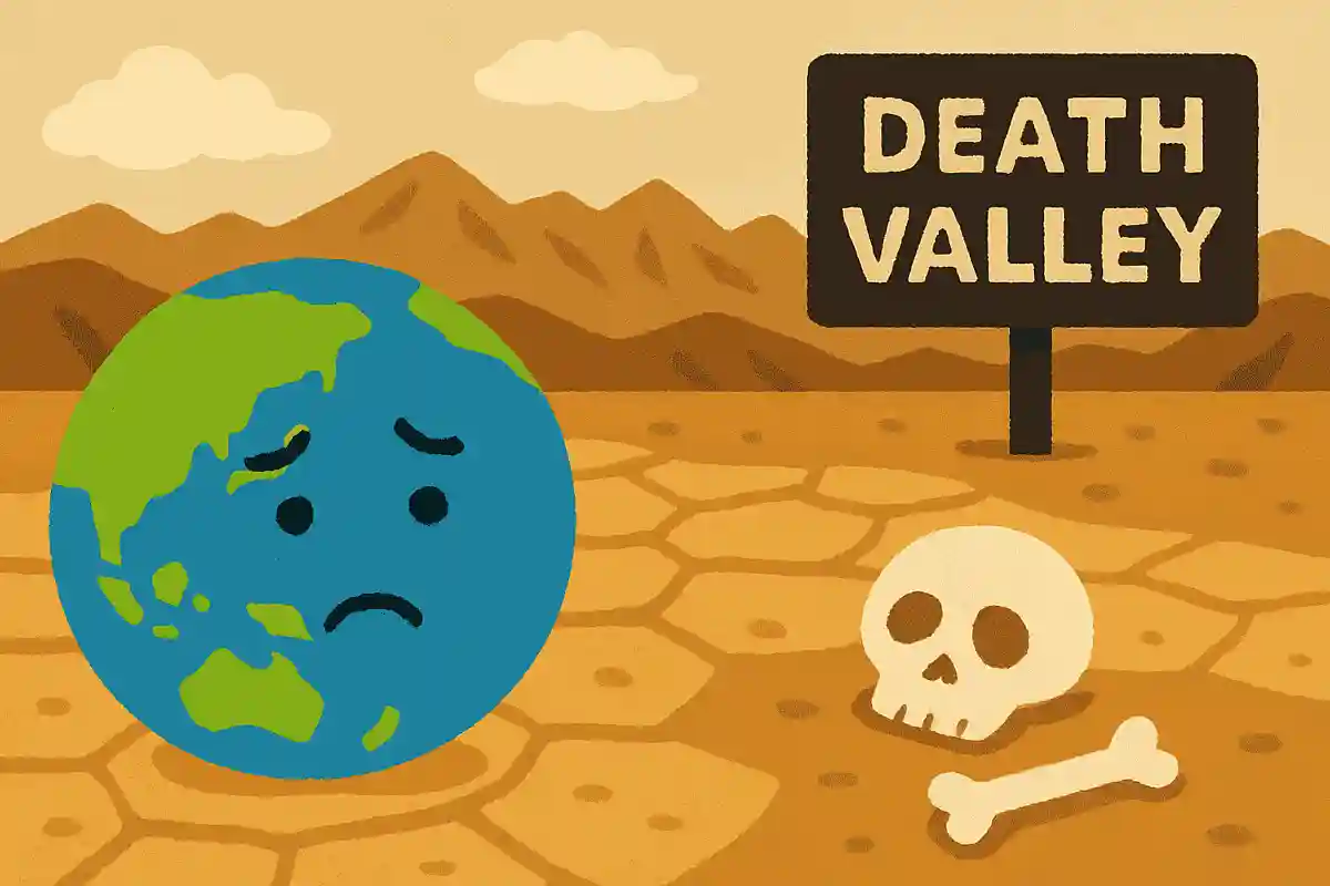 地球には「死の谷」と呼ばれる場所がある