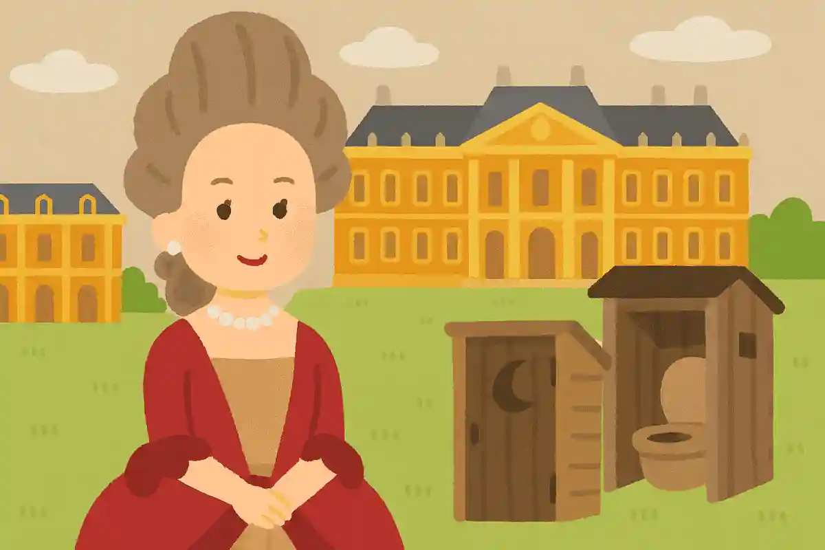 ベルサイユ宮殿にはトイレがなかった