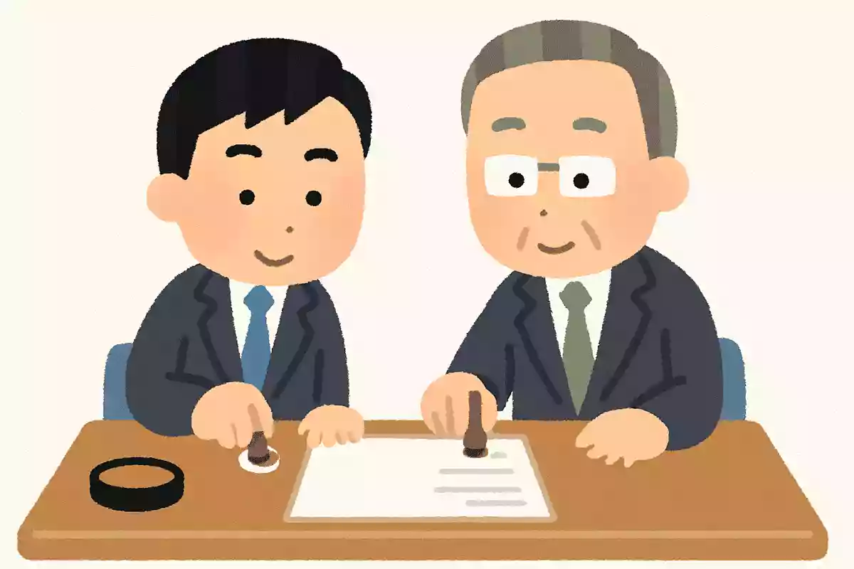 承認の押印など、同じ書類に上司と並んで押印する際のマナーとして正しいのはどれでしょう?