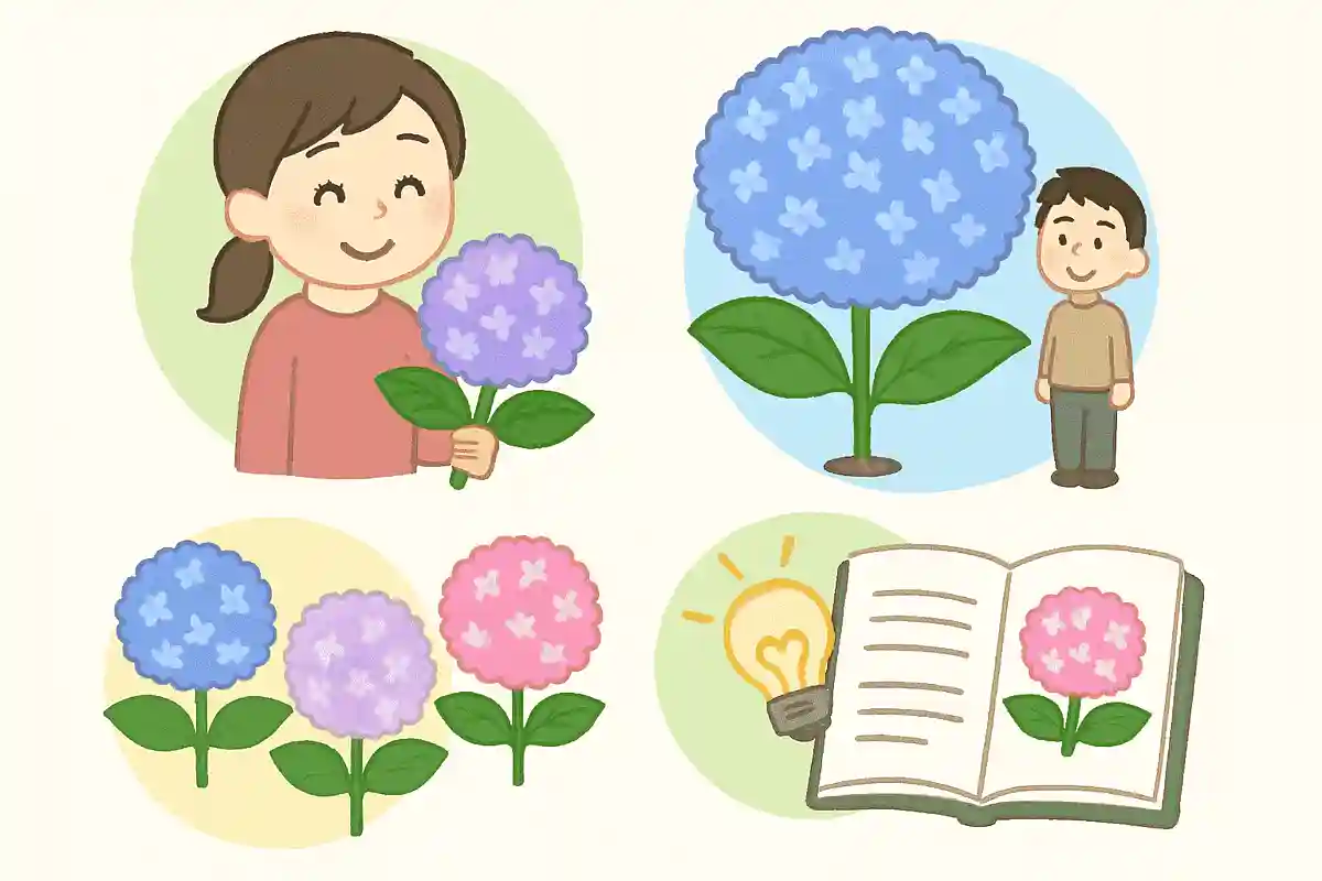 世界一大きいアジサイは「富士吉祥冬咲紫陽花」