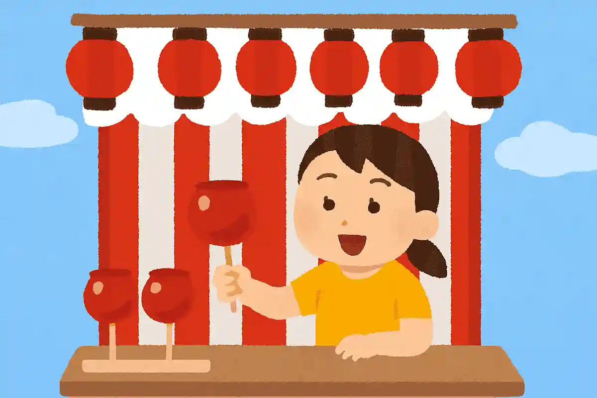 夏祭りの屋台でも定番のりんごあめが生まれた国はどこでしょうか？
