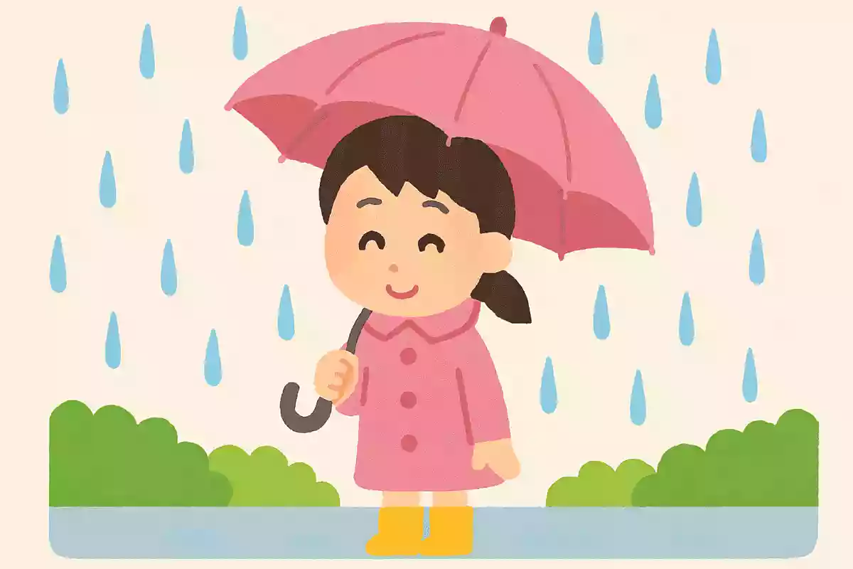 五月雨とは梅雨の時期に降る雨のこと