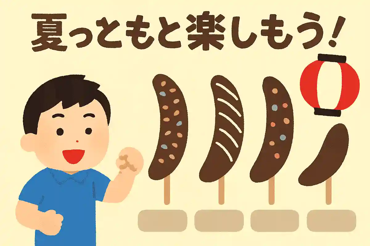 夏祭りの屋台でも人気の「チョコバナナ」。 食感が良いチョコバナナに仕上げるコツはどれでしょうか？